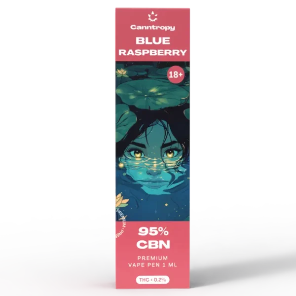 Canntropy CBN Vape Pen Blue Raspberry