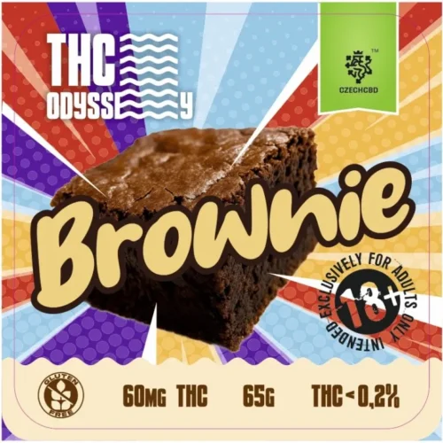 Czech CBD THC Odyssey Brownie