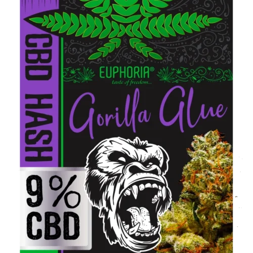 Euphoria CBD Hash 9% Gorilla Glue