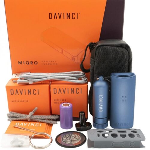 DaVinci MIQRO párologtató - Kobalt-kék - Explorer's Collection Set