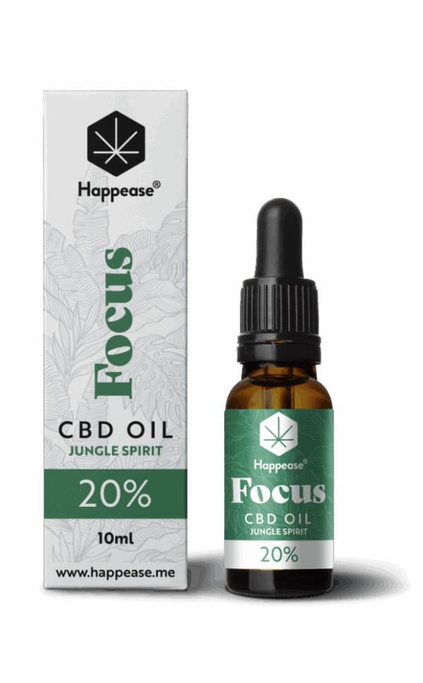 Happease Fókuszban a CBD olaj Dzsungel Szelleme