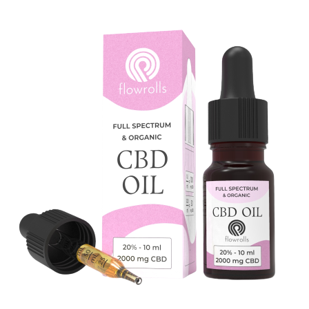 Flowrolls CBD teljes spektrumú olaj 20%
