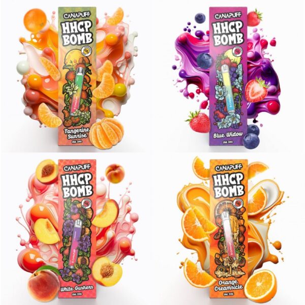 CanaPuff HHCP BOMB Vapes