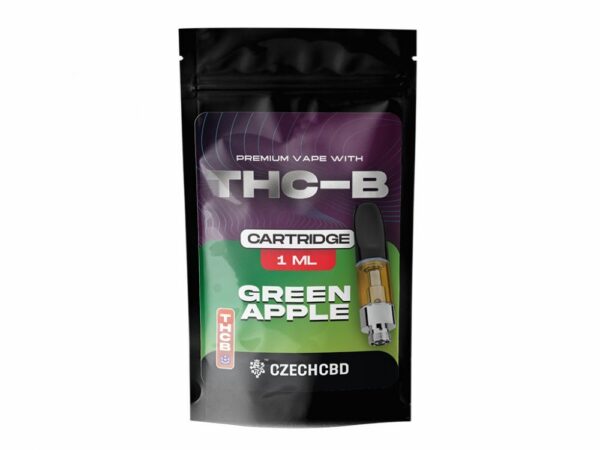 Czech CBD THCB patron zöld alma