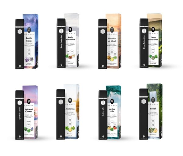 Hemnia funkcionális eldobható vape csomag