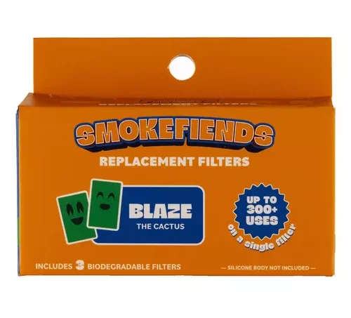 HEMPER Smoke Fiends személyi légszűrő 3 db-os csere szűrő - Kaktusz