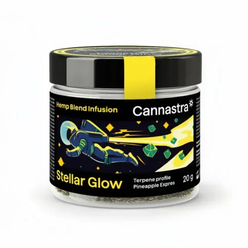 Cannastra Kenderkeverék - Stellar Glow őrölt virágok Ananász Expressz (20 g)