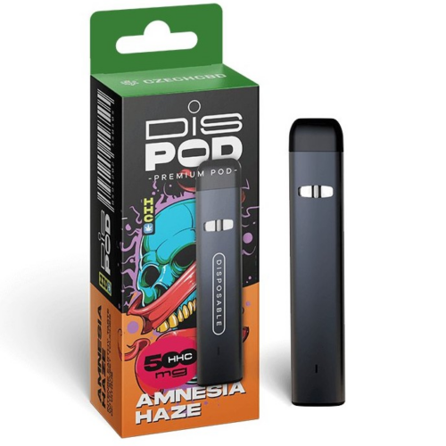 Czech CBD HHC Vape Toll disPOD Amnesia Haze 500 mg