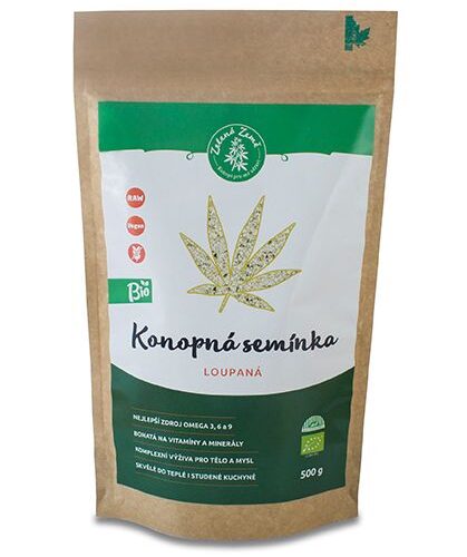 Zelena Zeme hántolt kendermag BIO