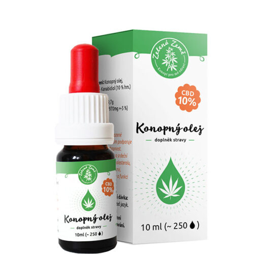 Zelena Zeme CBD kenderolaj 10%