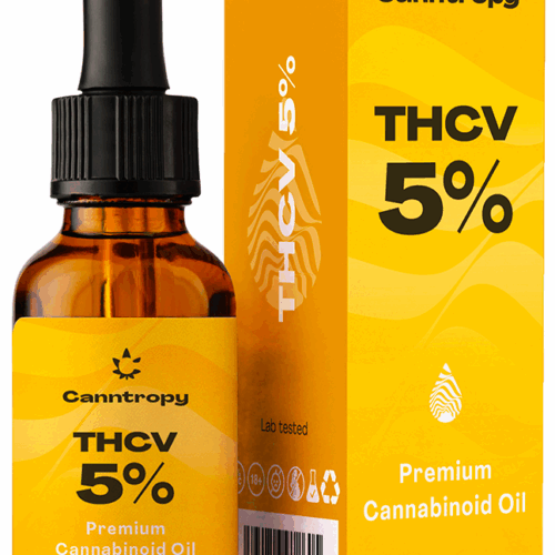 Canntropy THCV prémium kannabinoid olaj - 5%