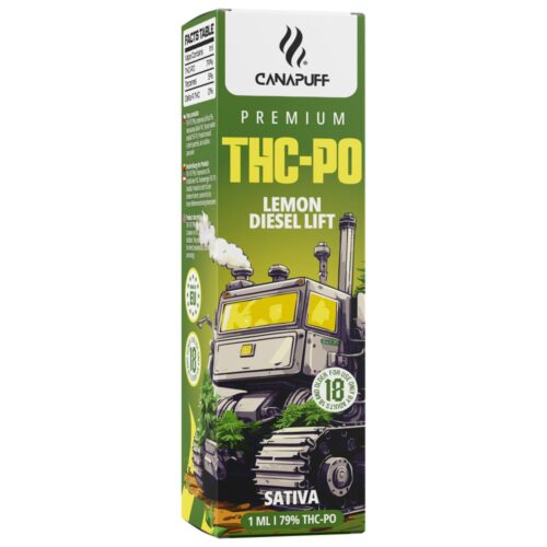 CanaPuff Eldobható Vape Pen Lemon Diesel Lift