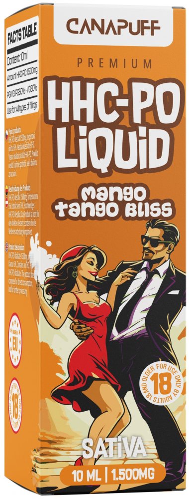 CanaPuff HHCPO Liquid Mango Tango Bliss
