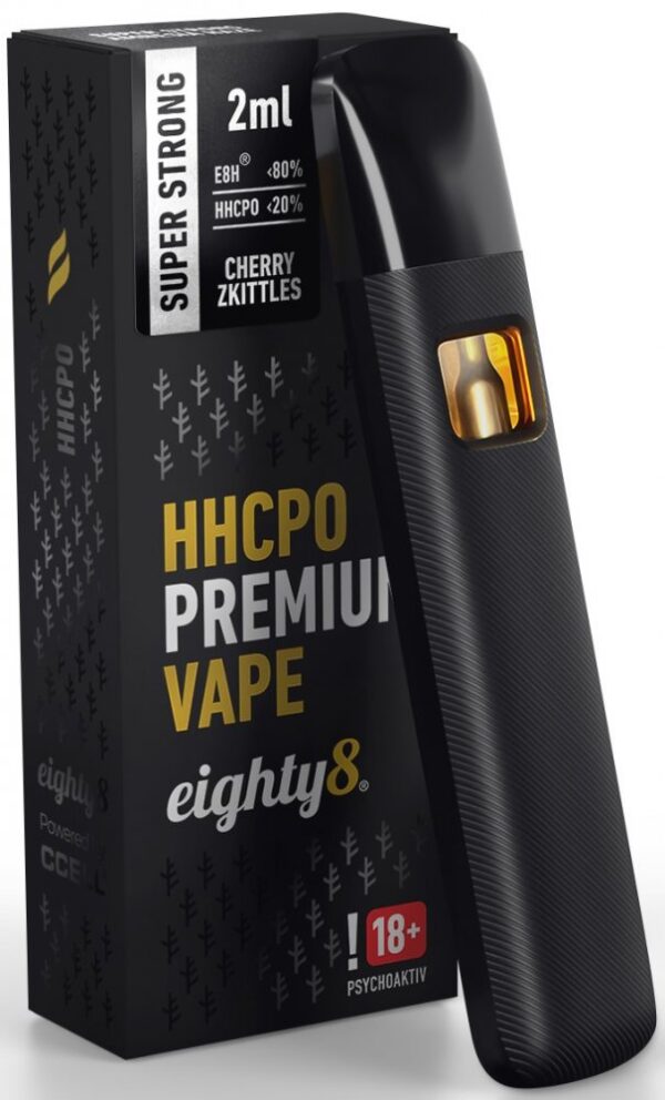 Eighty8 HHCPO Vape Pen Super Strong Premium Cherry Zkittles