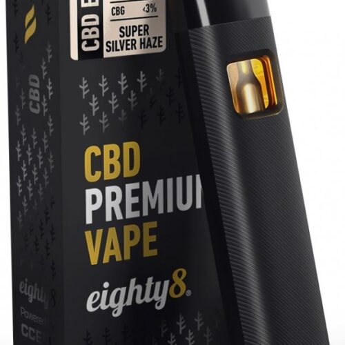 Eighty8 CBD Vape Pen Premium Super Silver Haze
