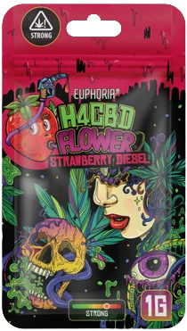 Euphoria H4CBD Flowers Strawberry Diesel