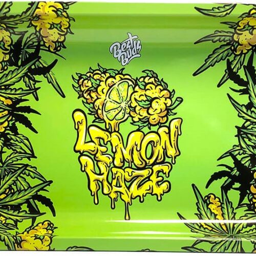 Best Buds Lemon Haze fém gördülőtálca hosszú
