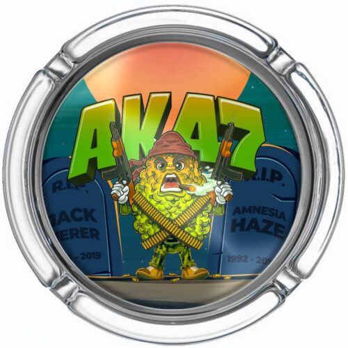 Best Buds Kisméretű üveg hamutartó AK47