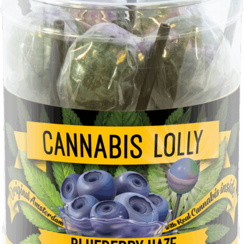 Cannabis Blueberry Haze Lollies – ajándékdoboz (10 nyalóka)