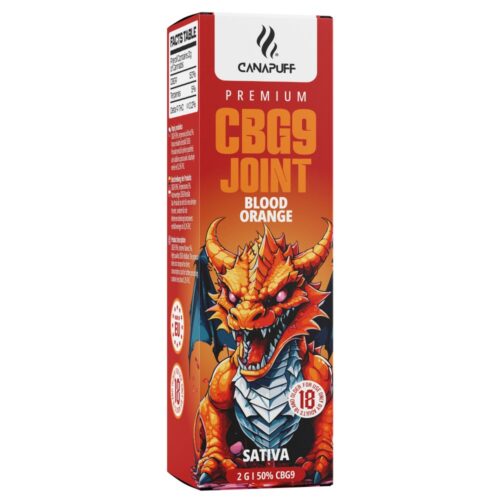 CanaPuff CBG9 Prerolls Blood Orange 50 %