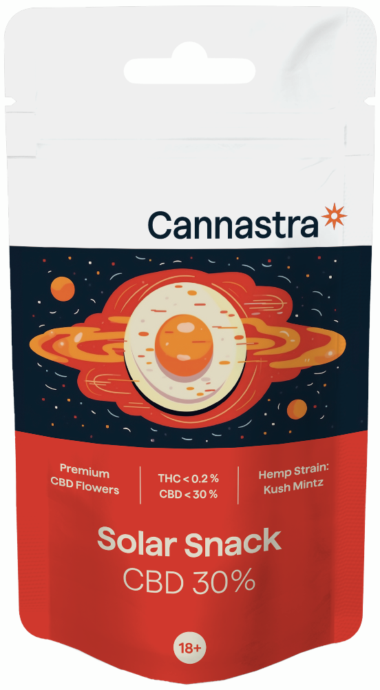 Cannastra CBD Flowers Solar Snack