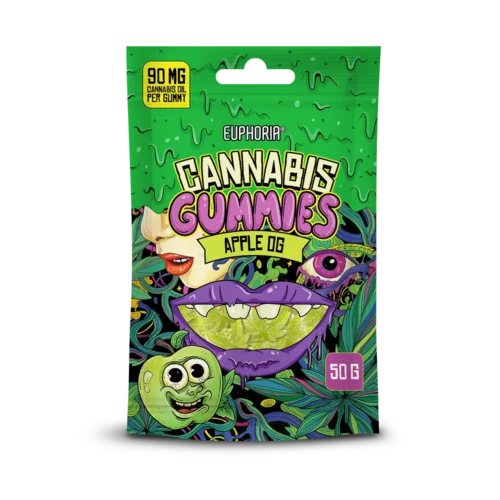 Euphoria Cannabis Gummies Apple OG
