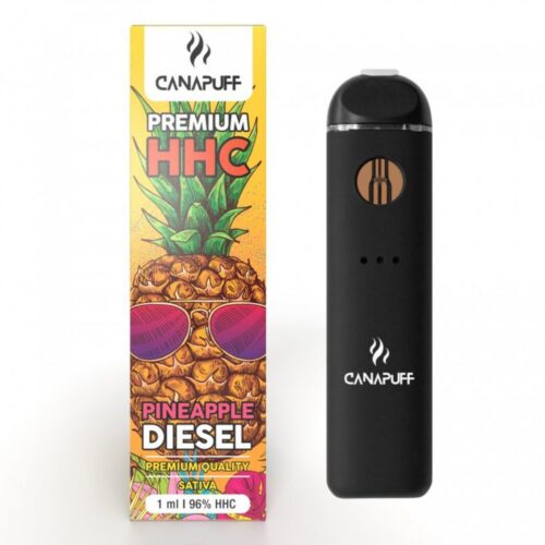 CanaPuff Vape toll PINEAPPLE DIESEL 96 % HHC