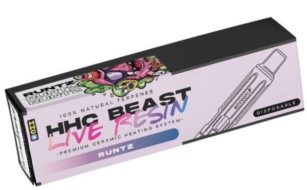 Czech CBD HHC Vape VADÁLLAT Runtz Élő gyanta