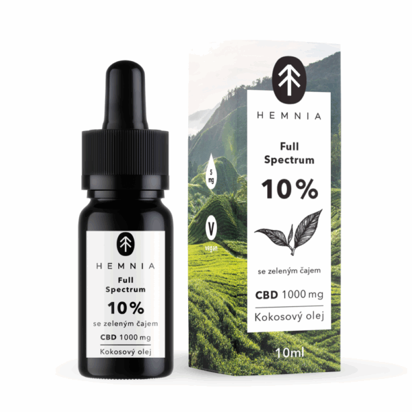 Hemnia Teljes spektrumú CBD MCT kókuszolaj 10%