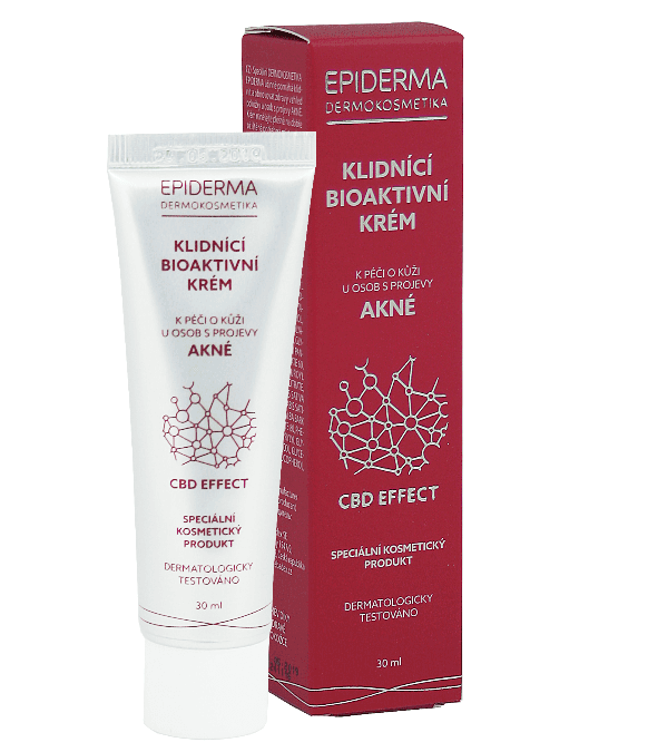 Epiderma Bioaktív CBD krém akne ellen