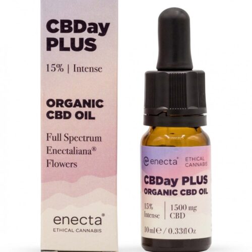 Enecta CBDay Plus Intense Full Spectrum CBD olaj 15%