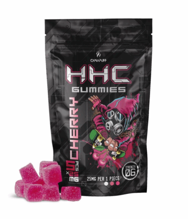 CanaPuff HHC Gummies Cherry