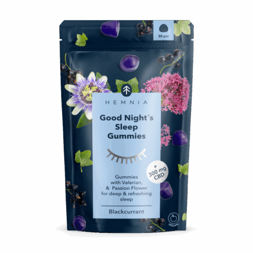 Hemnia Good Night's Sleep Gummies - 300 mg CBD