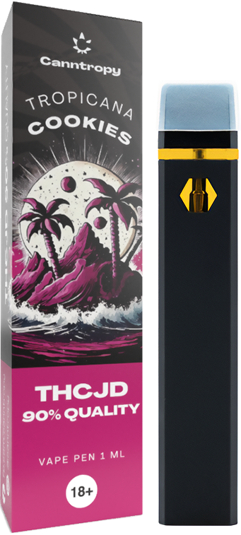 Canntropy THCJD eldobható Vape Pen Tropicana süti