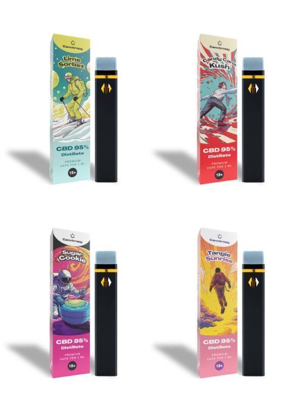 Canntropy CBD eldobható vapes köteg