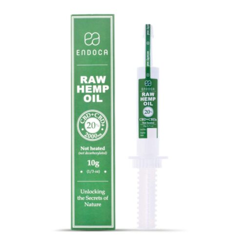 Endoca RAW Kenderolaj kivonat 2000 mg CBD + CBDa (20%)
