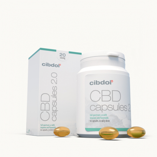 Cibdol CBD Softgels kapszula 20%