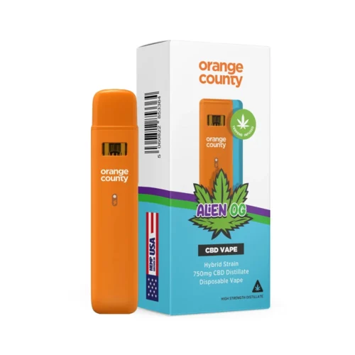 Orange County CBD Eldobható Vape Pen Alien OG