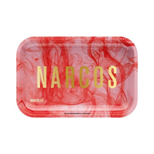 Narcos Metal Rolling Tray Pink Edition