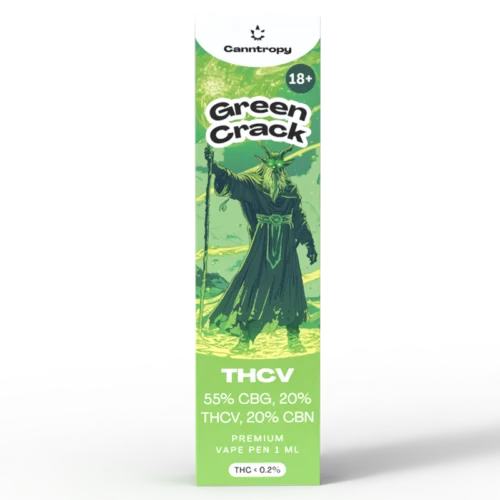 Canntropy THCV Vape Pen Green Crack