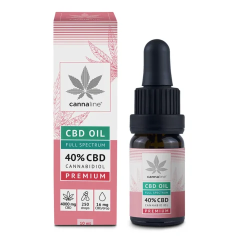 CANNALINE Premium CBD kenderolaj 40%