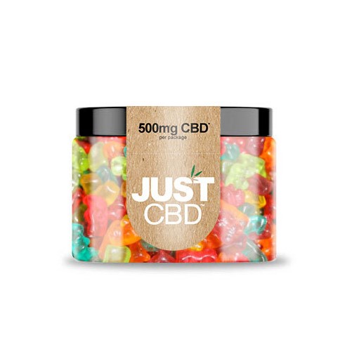 JustCBD gyümölcs gumicukor 250-3000 mg CBD 500 mg