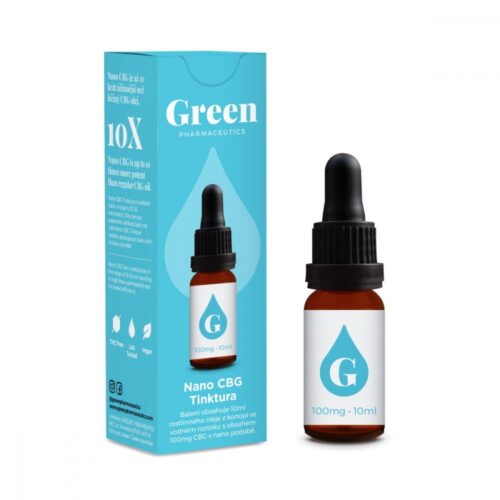 Green Pharmaceutics Nano CBG tinktúra - 100 mg