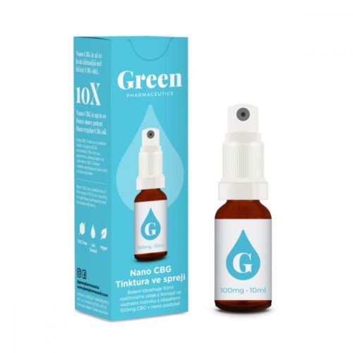Green Pharmaceutics Nano CBG Spray - 100 mg