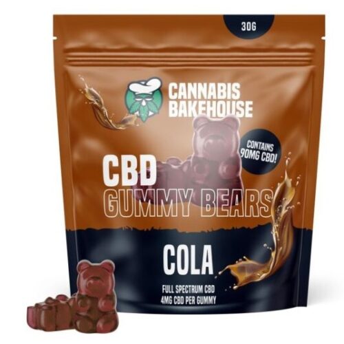Cannabis Bakehouse CBD Gummi Bears – kóla