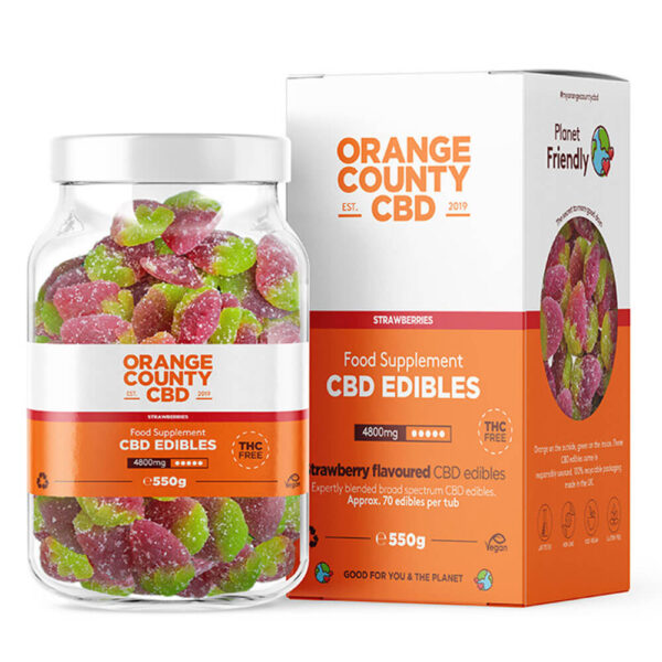 Orange County CBD Gumikás eper