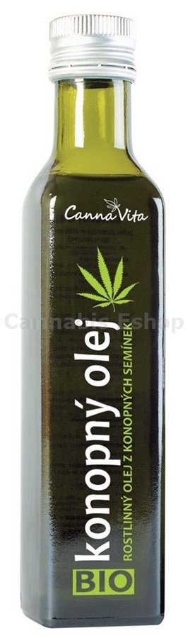 CannaVita Bio kendermag olaj hidegen sajtolt