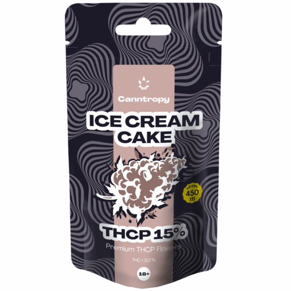 Canntropy THCP virágos fagylalttorta