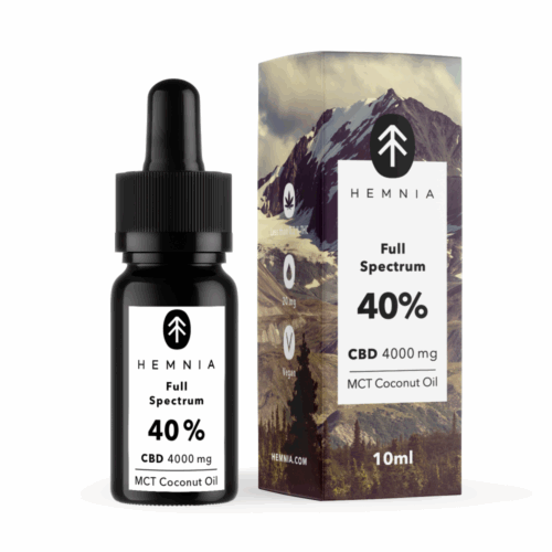 Hemnia Teljes spektrumú CBD MCT kókuszolaj 40%