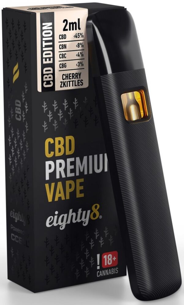 Eighty8 CBD Vape Pen Premium Cherry Zkittles